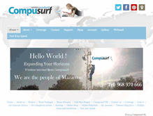 Tablet Screenshot of compusurf.es